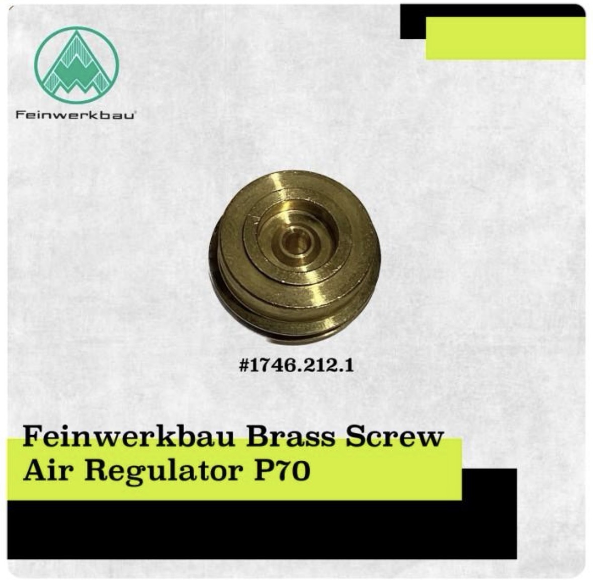 Brass Screw Regulator P70 Original Feinwerkbau Germany baut regulator P70 Brass screw FWB P70 thumbnail 3