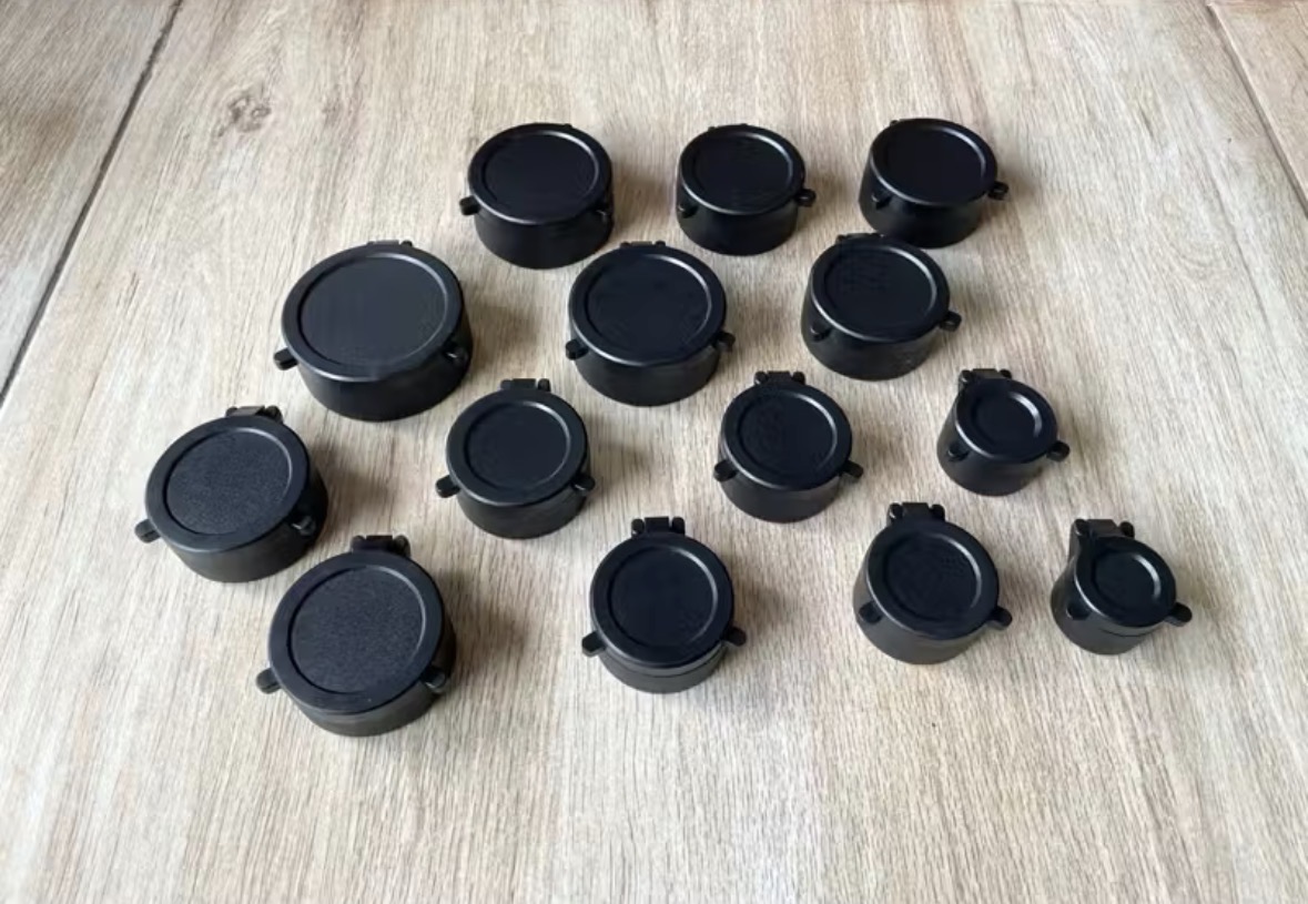Tutup Flip scope Cover Teleskop Tutup Teropong Riflescope Telescope thumbnail 2