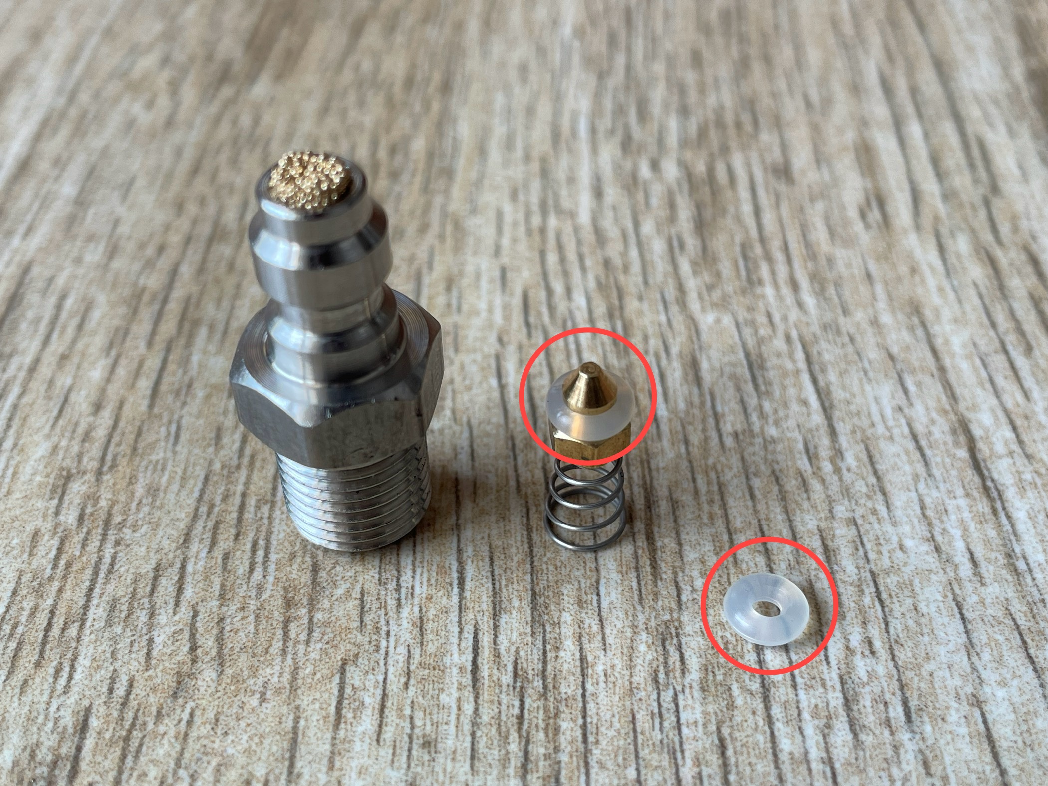 Oring Seal Regulator Paintball isi 5pcs Sil Regulator PCP Oring Seal Satuan Sil Head Regulator Paintball Seal Piston Regulator pcp Sil Botol Kecap thumbnail 4