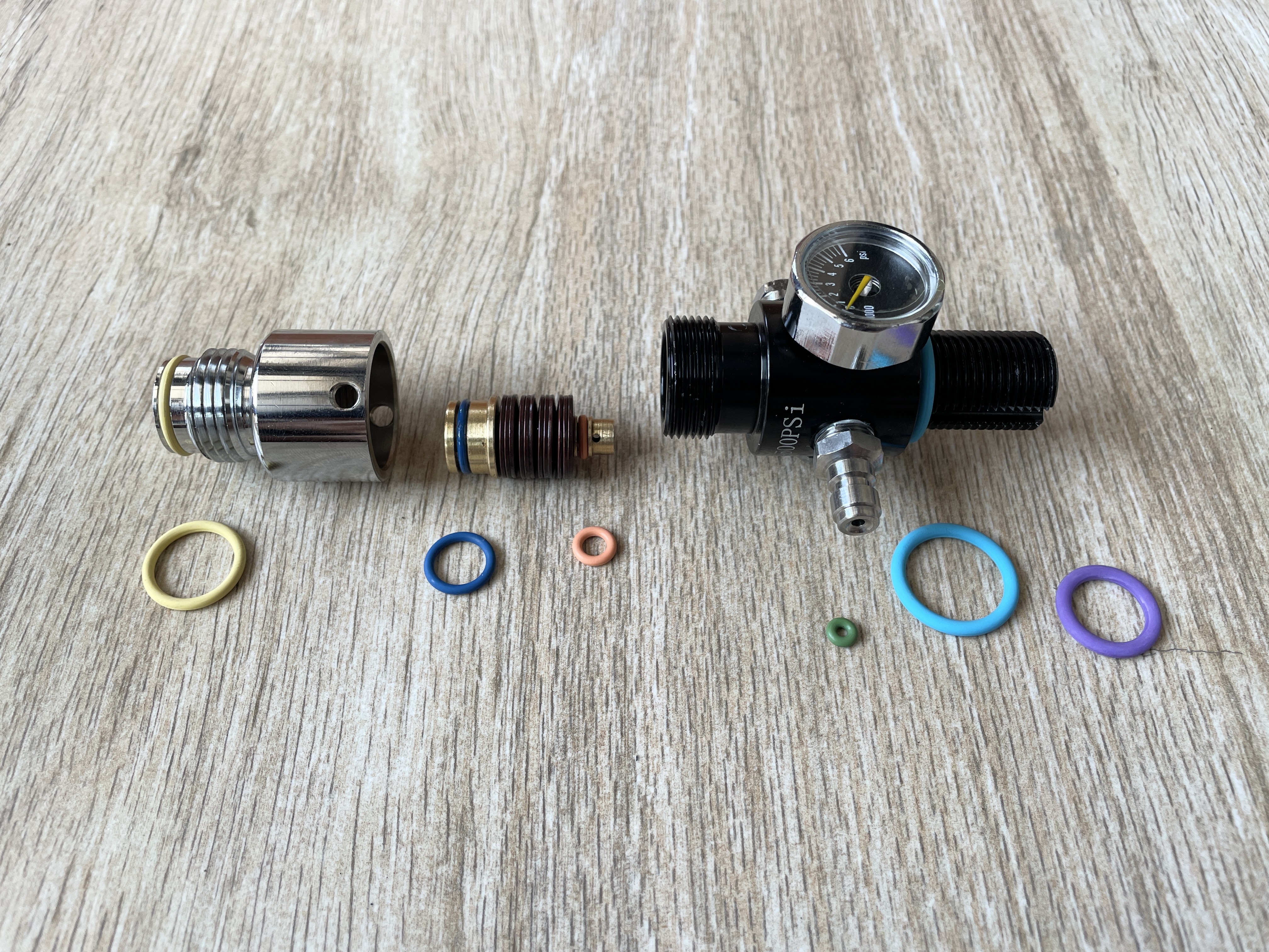Oring Seal Seal Regulator Paintball Drat M18 dan 5/8 Material FKM90 import Tahan Panas