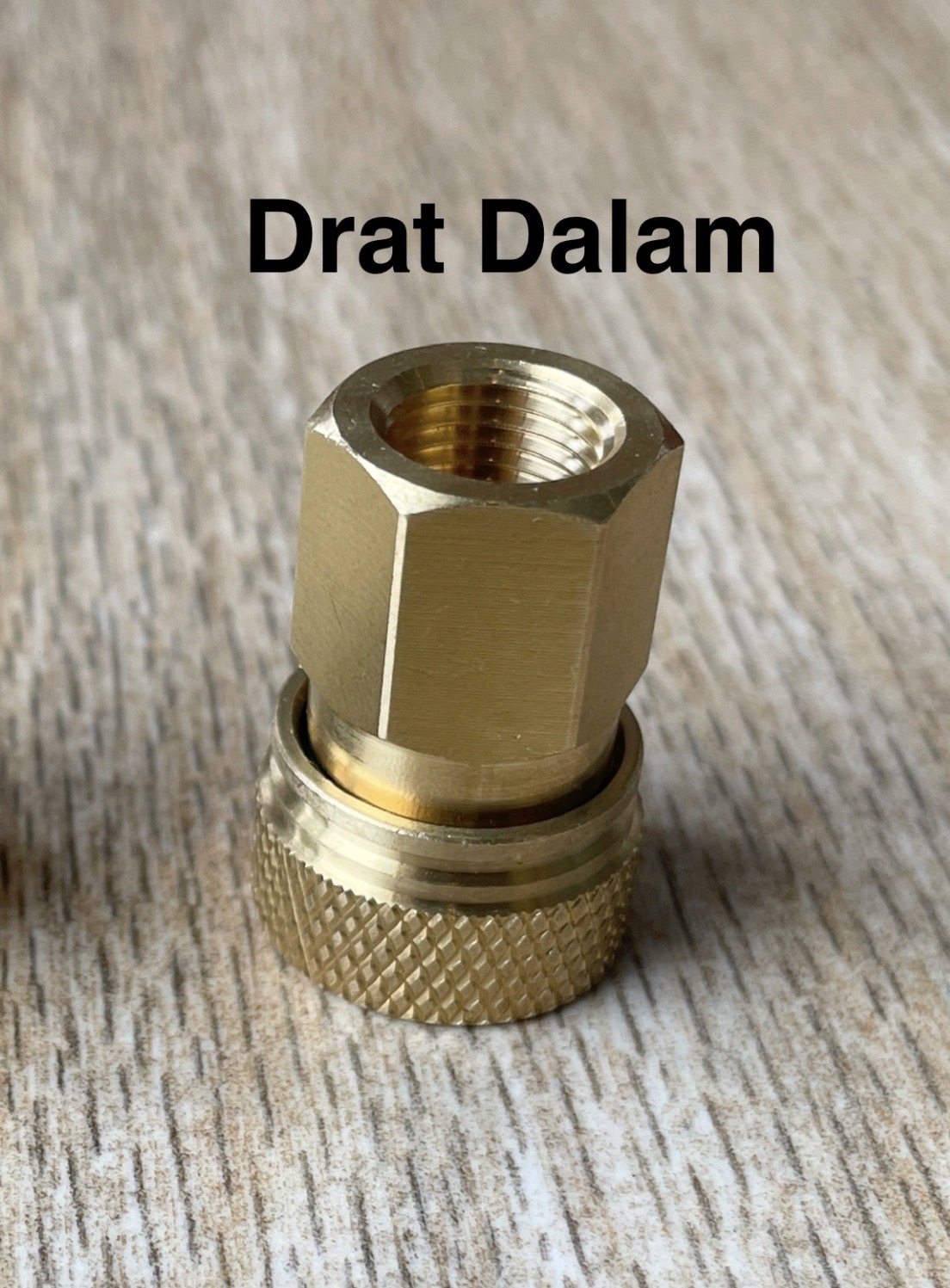 Kopler betina drat dalam original bawaan pompa pcp Micro Coupler Adapter Pengisian angin pompa pcp dan tabung scuba